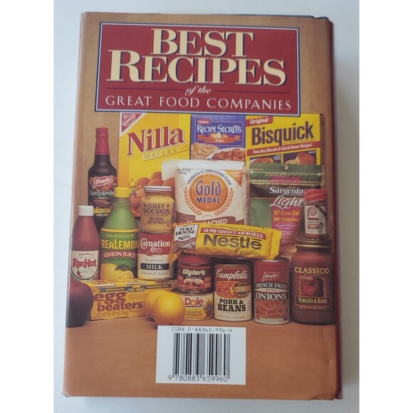 Best Recipes of the Great Food Companies Hardcover Vintage Cookbook 1990s Book - Picture 3 of 11